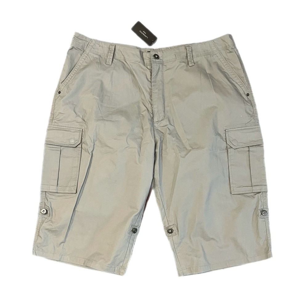 Classic Men's Cargo Shorts in Light Gray